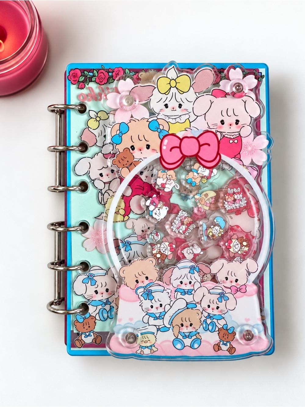 Mikko Acrylic Shaker Notebook